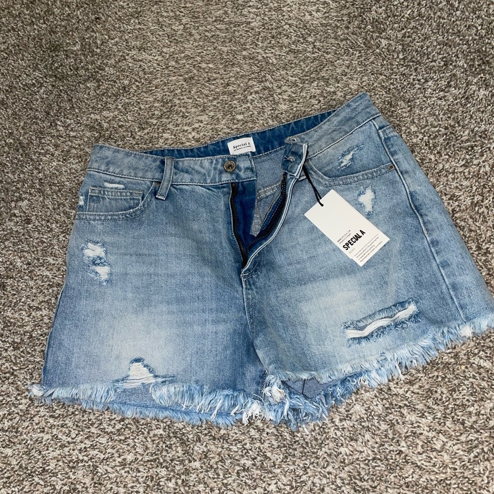 Special A Cut Off Denim Shorts